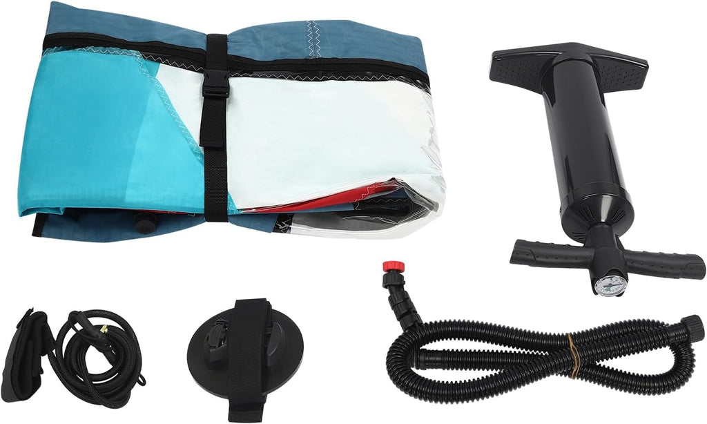 Professional Inflatable Sail, Oxford Cloth Windsurf Sail 45.21ft² Sail Area, 360° Base Rotation with Inflatable Pump for Paddle Board