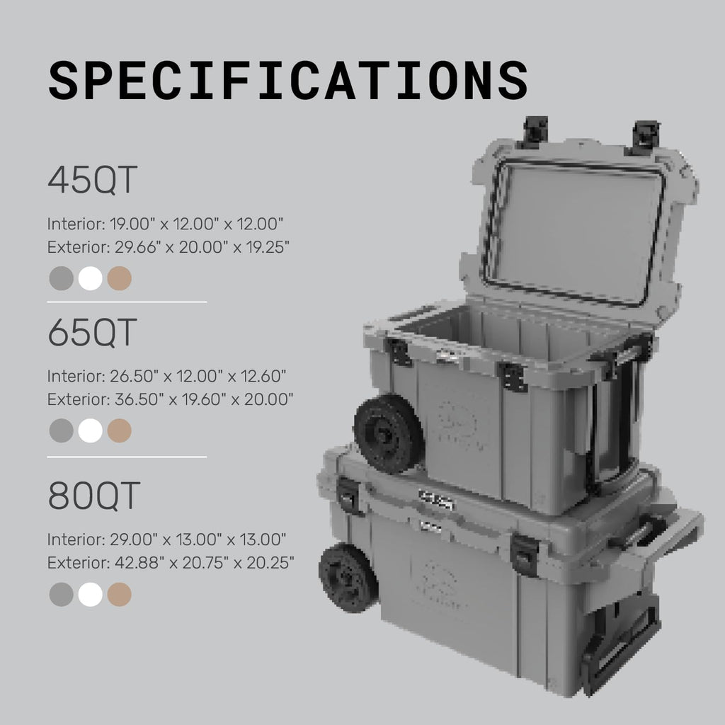 Pelican 45QT Elite Wheeled Cooler