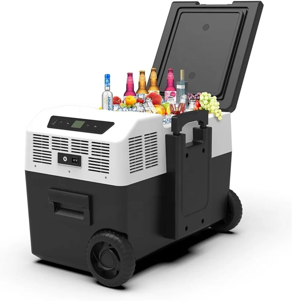 Portable Camping Fridge 12v 24v Dc Car Compressor Cooler 30L Car Refrigerator Freezer