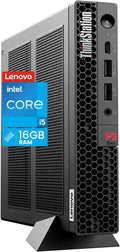 Lenovo ThinkStation P3 Tiny Mini Desktop Workstation, Intel Core i5-14500 Vpro, 16GB DDR5 RAM, 1TB NVMe SSD, Win 11 Pro,Wi-Fi 6 Mini PC Workstation for Engineering，Business，Office