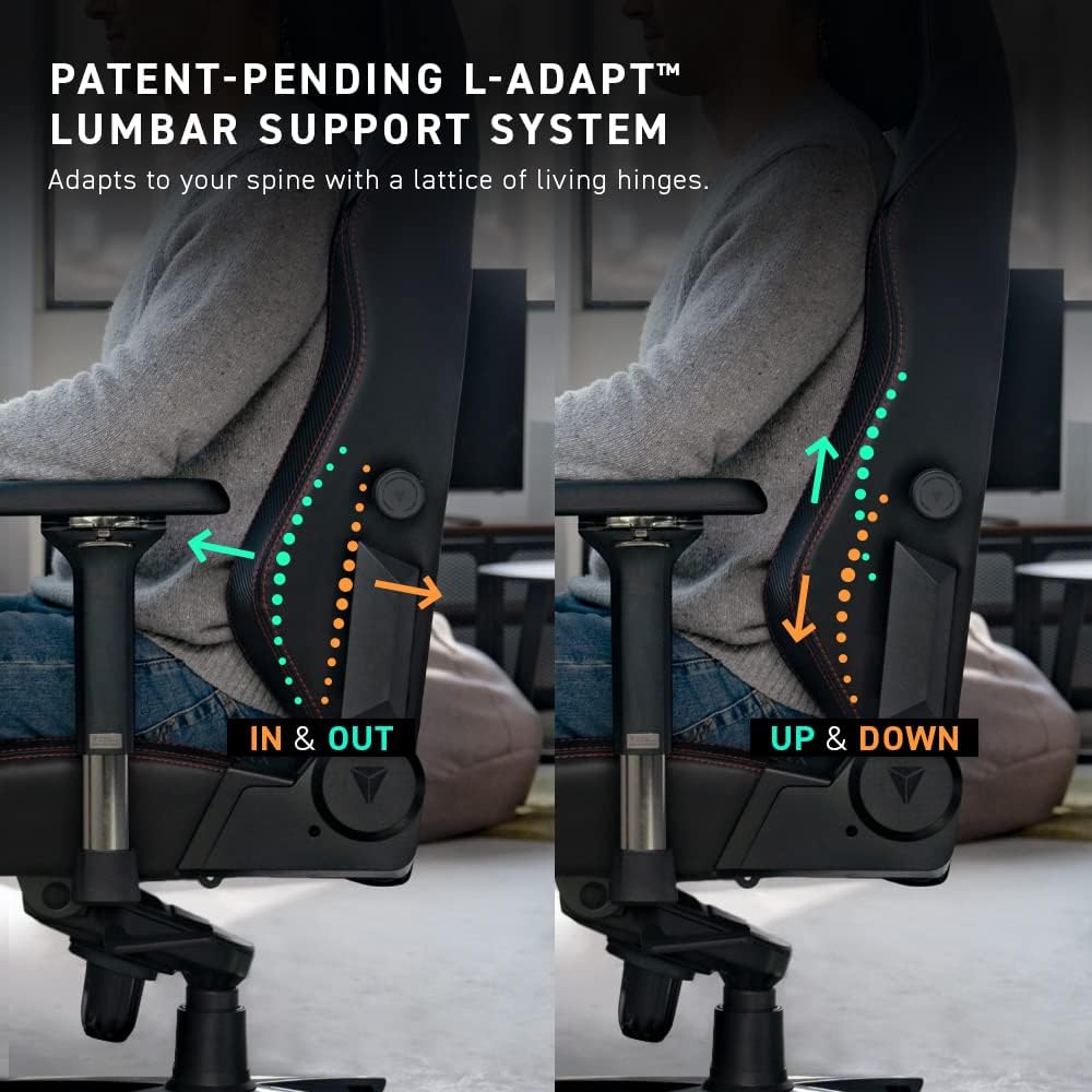 Secretlab Titan Evo Classic Gaming Chair - Reclining - Ergonomic & Comfortable Computer Chair with 4D Armrests - Magnetic Head Pillow & 4-Way Lumbar Support - Small - Black - Leatherette