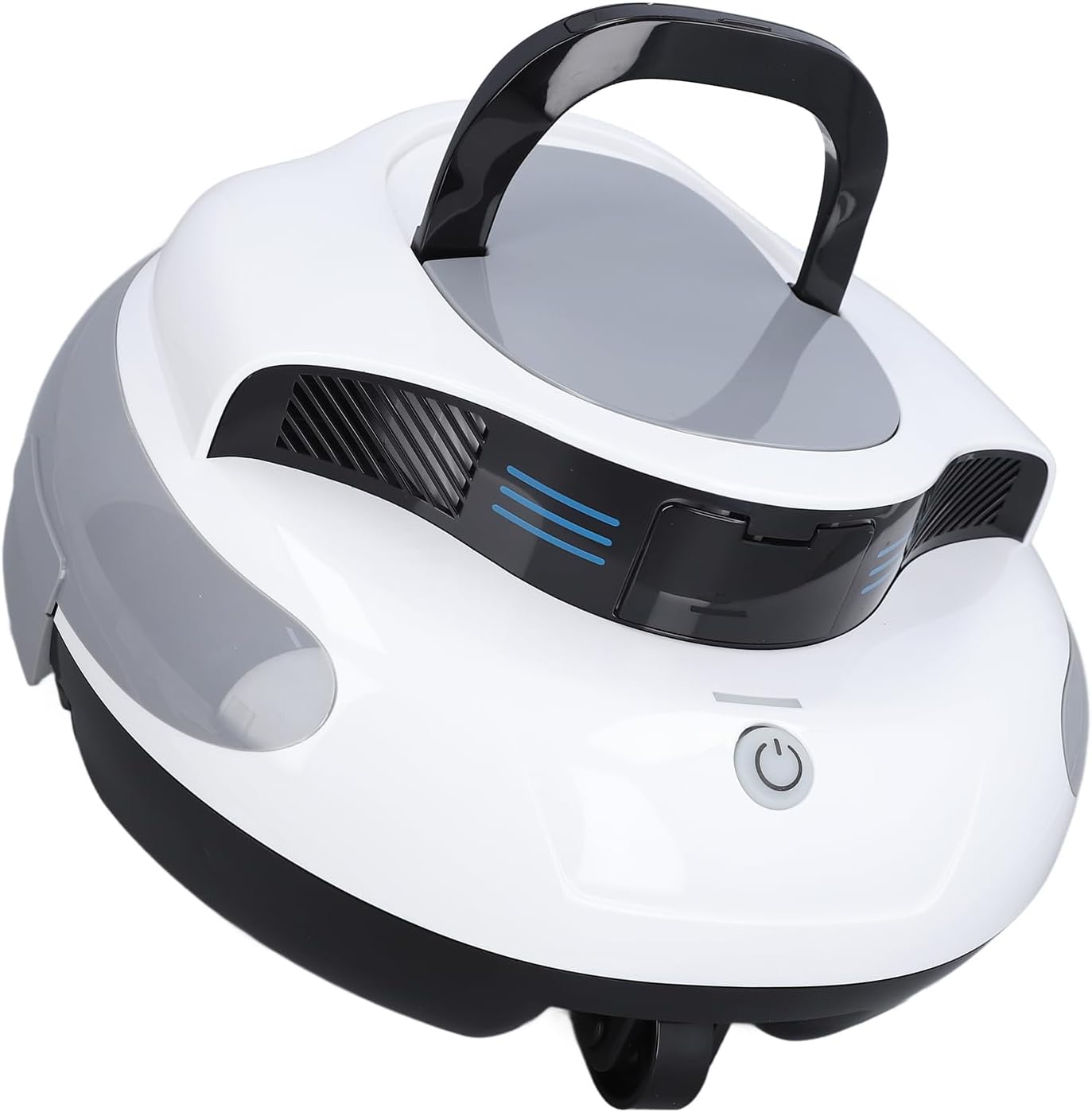 Pool Vacuum for Inground Pools, IPX8 Full Automatic Smart Cleaner Cordless Vacuum Robot Cordless Robotic (US Plug)