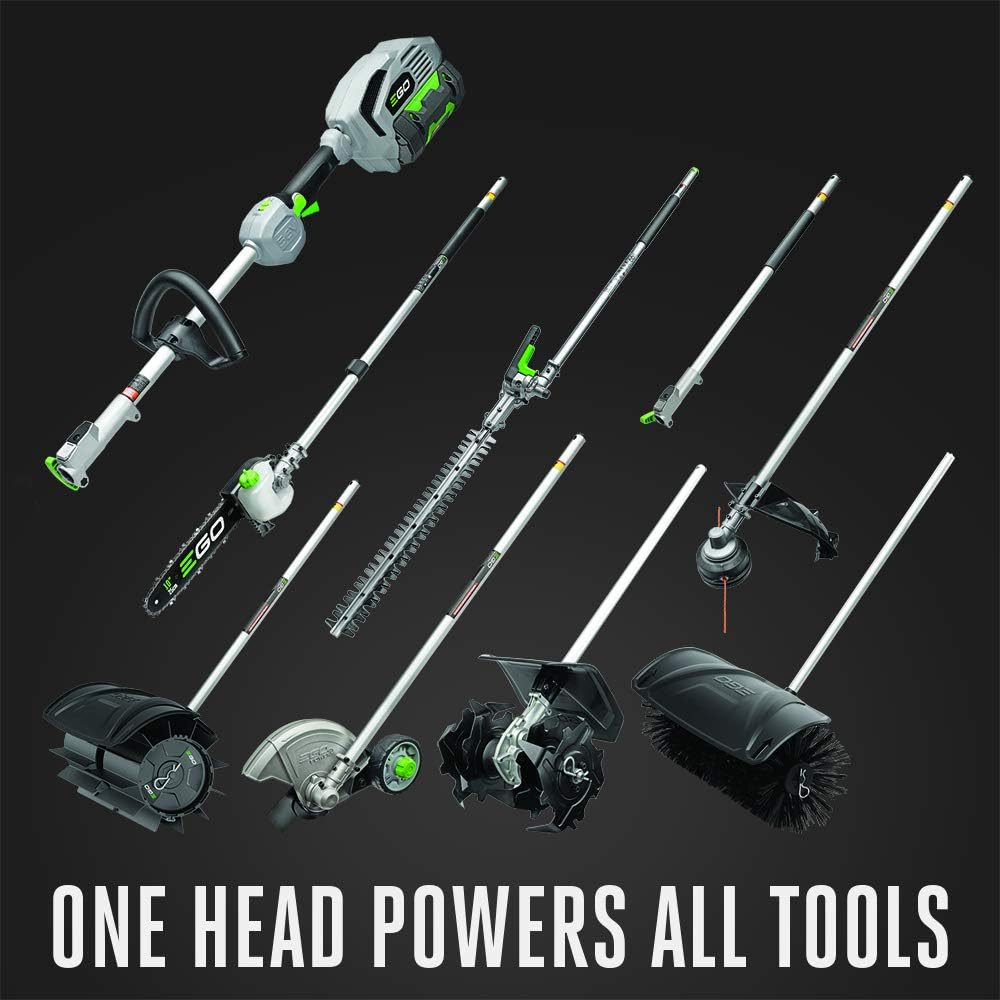 EGO Power+ MST1501 Multi-Head Combo Kit: 15-Inch String Trimmer & Power Head with 5.0Ah Battery & Charger Included