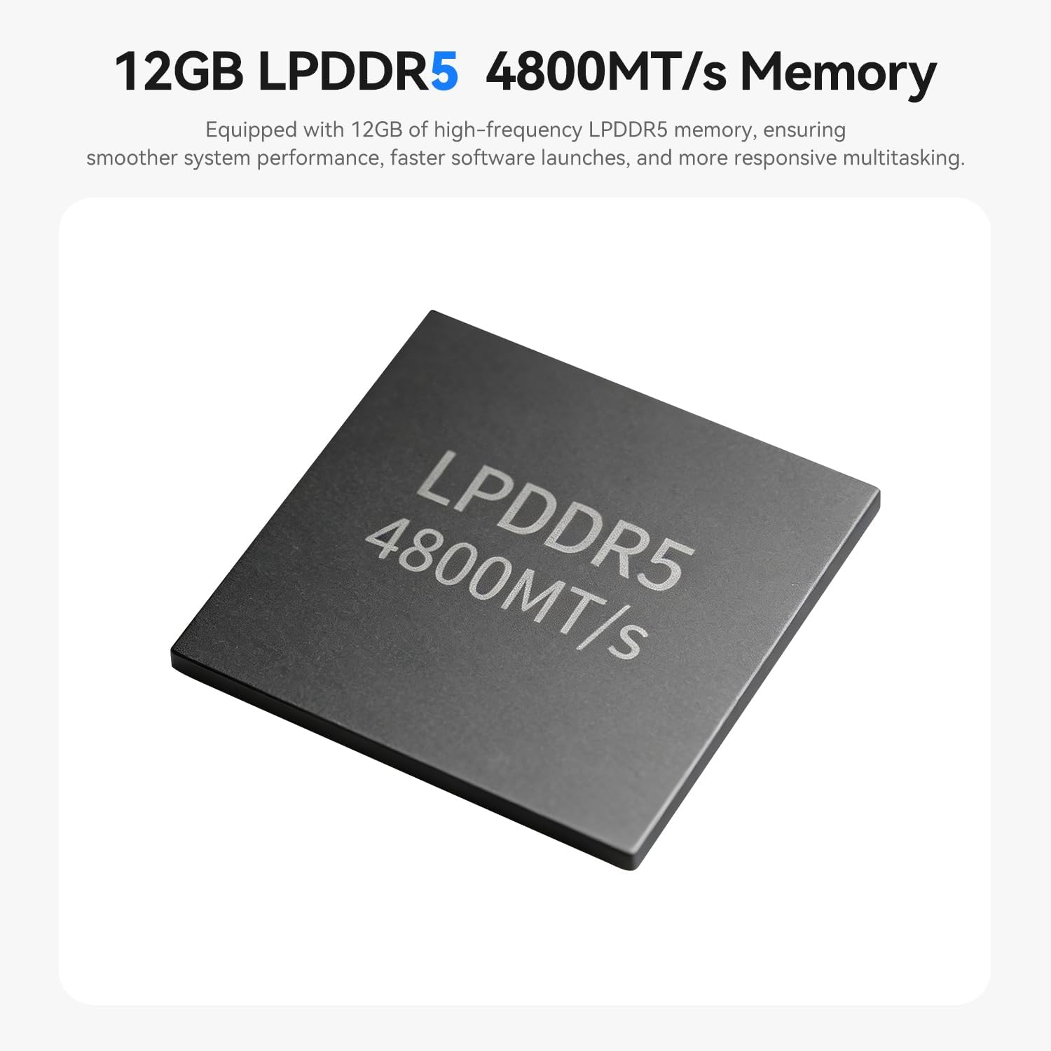 Beelink EQmini Mini PC, Intel Twin Lake N150 12G LPDDR5 500G SSD Mini Computer, WIFI6/BT5.2/1000M LAN Small PC Support Dual-Screen Display, Built-in Power Supply for Office/Home Theater/Education
