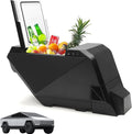 Car Refrigerator for Tesla Cybertruck, 18L Center Console Car Fridge with Rapid Cooling (21℉~68℉), Tesla Cybertruck Freezer Compressor Electric Cooler for Outdoor Camping Road Trip