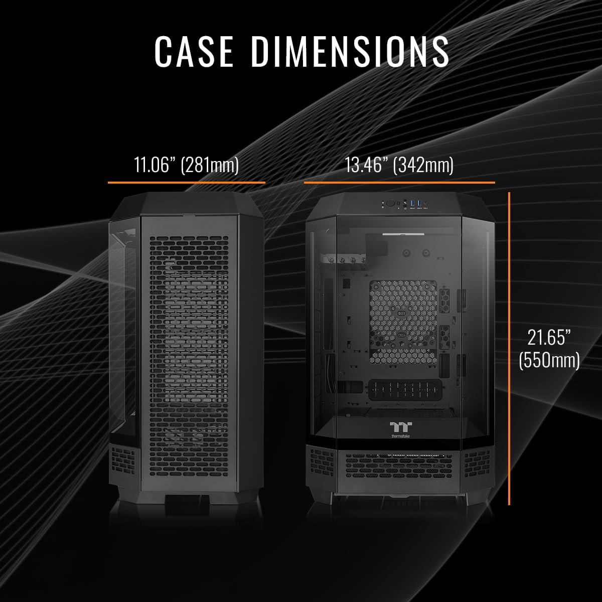 Thermaltake LCGS Reactor 8796X Gaming Desktop (AMD Ryzen™ 7 8700F, 32GB 6000MT/s DDR5 RGB Memory, AMD Radeon™ RX 9060 XT 16GB, 1TB NVMe M.2, WiFi, Windows 11) T3BK-B650-96X-LCS