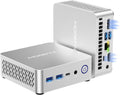 MOREFINE M700 Mini PC, Ryzen 7 7735U (8C/16T, up to 4.75Ghz), Mini Desktop Computer 16GB DDR5 512GB NVMe SSD, Small PC Desktop Support 4k Dual Display WiFi6/BT5.2/USB3.2