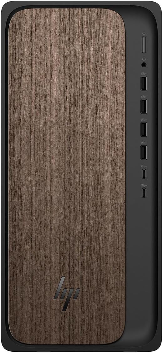 HP OmniDesk AI PC Desktop (Intel Ultra 7-265, 32GB DDR5, 1TB SSD, Intel Graphics, 280W PSU, Bluetooth 5.4, WiFi 6, RJ-45, 1 Display Port, HDMI, Win 11 Home) w/Dockztorm Hub