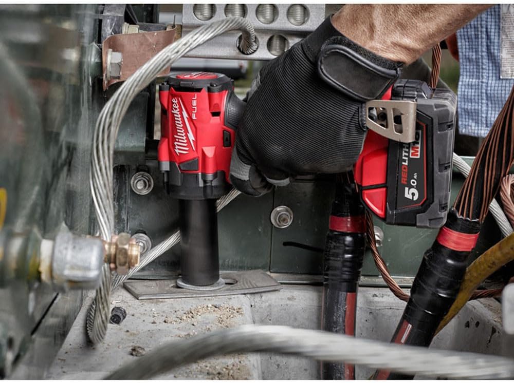 Milwaukee M18 FUEL 3/8' Compact Impact Wrench with Friction Ring - No Charger, No Battery, Bare Tool Only