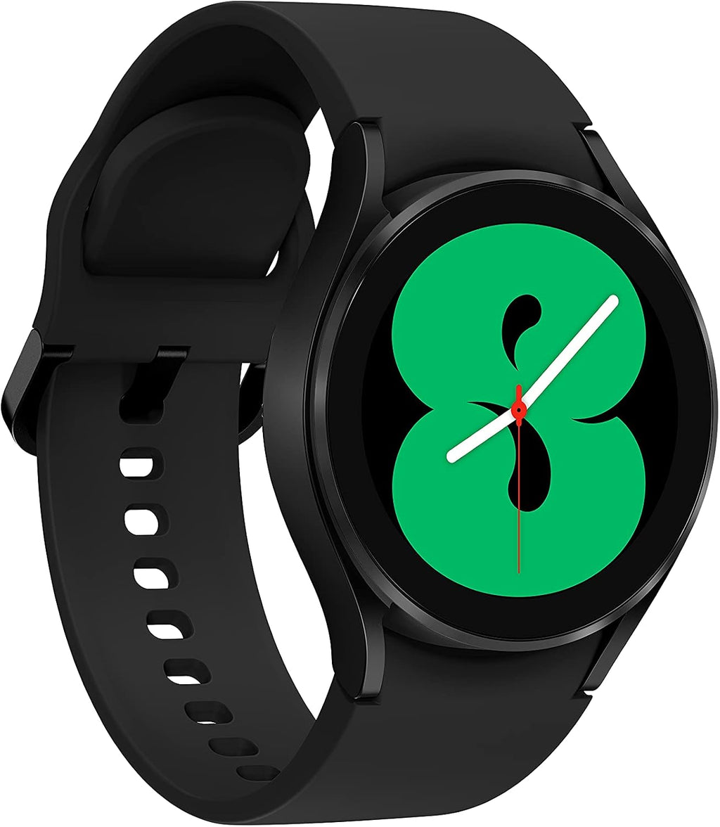 Samsung Galaxy Watch 4 40mm Bluetooth Smartwatch with ECG Heart Monitor, Tracker for Health, Fitness, Running, Sleep Tracking, GPS Fall Detection, US Version, SM-R860NZKAXAA, Black