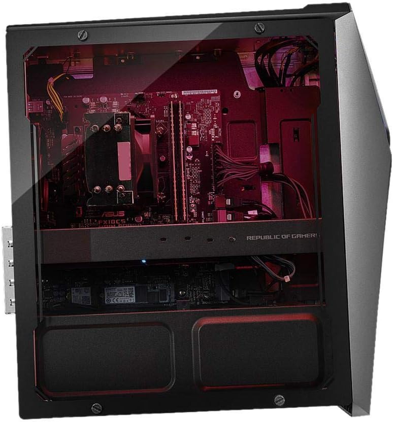 ASUS ROG Strix G10DK Gaming Desktop PC, AMD Ryzen 7 3700X, GeForce GTX 1660 Ti, 16GB DDR4 RAM, 512GB PCIe SSD, Wi-Fi 5, Windows 10 Home, G10DK-AB764