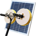 Photovoltaic Panel Cleaning Brush, Double Head Automatic Solar Panel, 7.5m Outdoor Window Cleaning Pole, Extendable Pool Cleaning Brush