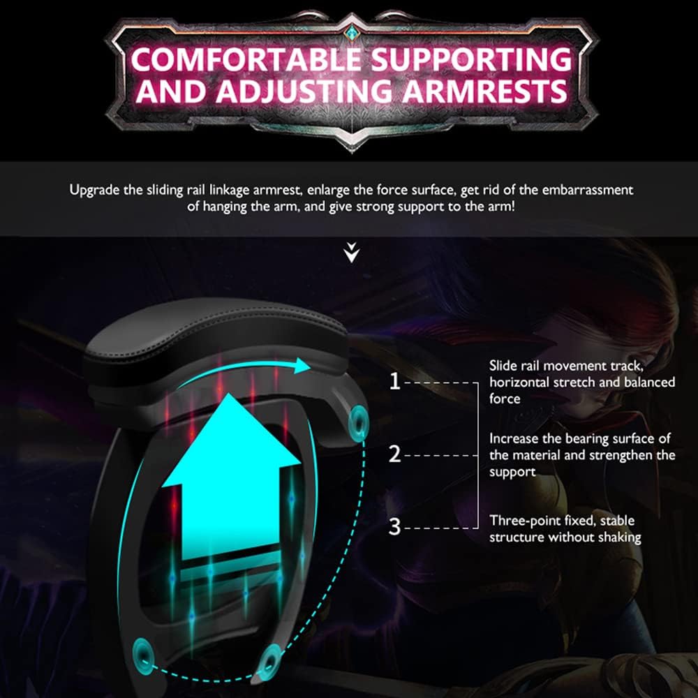 Video Game Chair for Adults Ergonomic Reclining Chair with Retractable Footrest Massage Gaming Chair with Speakers and LED Lights PU Leather High Back Computer Chair,White