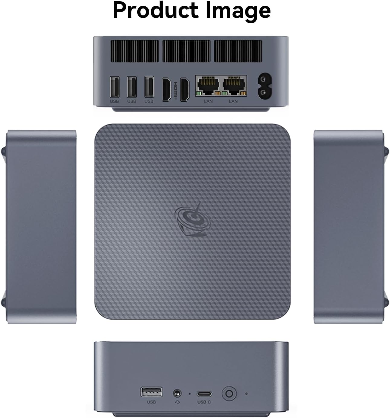 Beelink EQi12 Mini PC W11 Pro, i5-1235U(10C/12T up to 4.4 GHz), 32GB DDR4 500G NVME SSD with UHD Graphics Built in PSU, 2 * 1000MB/S + WiFi 6 + BT5.2 + 2*HDMI Dual Display Mini PC Computer
