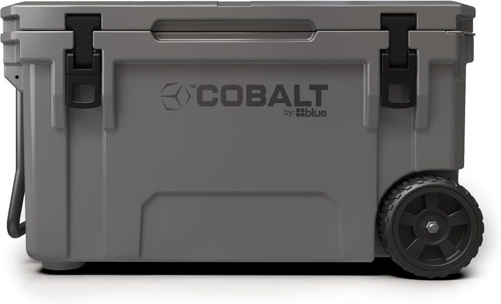 Cobalt 55 Quart Roto Molded Super Ice Cooler | Large Ice Chest - Long Term Ice Retention |