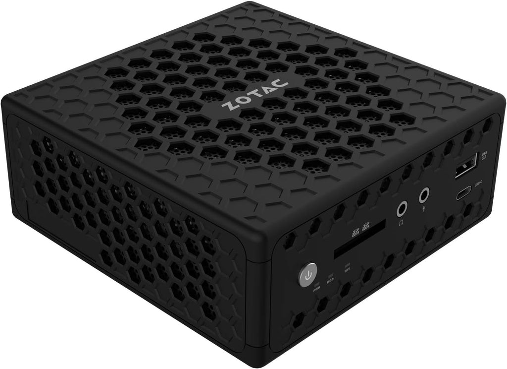 ZOTAC ZBOX CI337 Nano Fanless Silent Mini PC Intel Processor N100, Intel UHD Graphics, HDMI, DisplayPort, No Memory/Storage/OS Barebones System, ZBOX-CI337NANO-BE/BE1/J/U/K/AUS