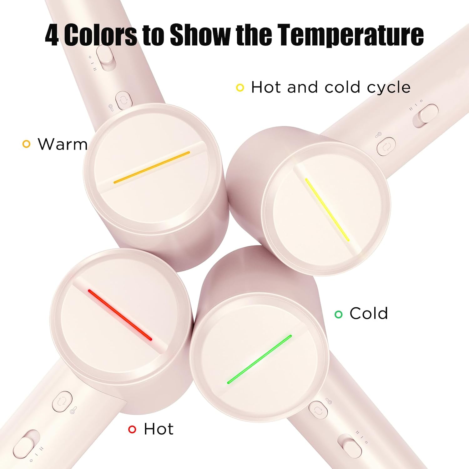 High Speed Hair Dryer, 3.6 Billion Plasma Hair Care Travel Hair Dryer with 4 Modes, Thermo-Control, Low Noise, Fast Drying. Blow Dryer for Home or Travel