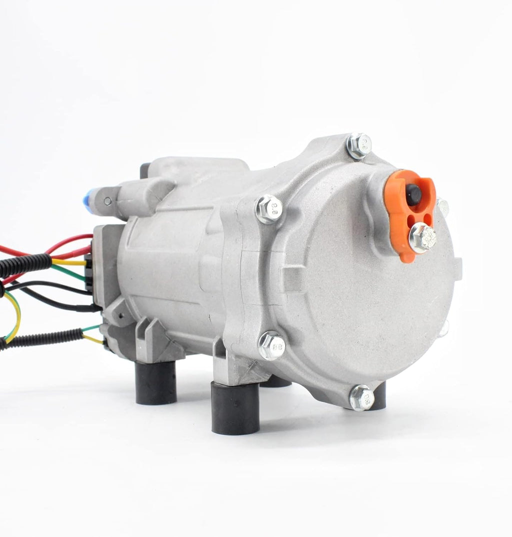 Automotive Air Conditioner Compressor, Air Conditioner System DC Electric Compressor, New Energy Air Conditioner Battery Powered Integrated Compressor DIY Modification (24V)