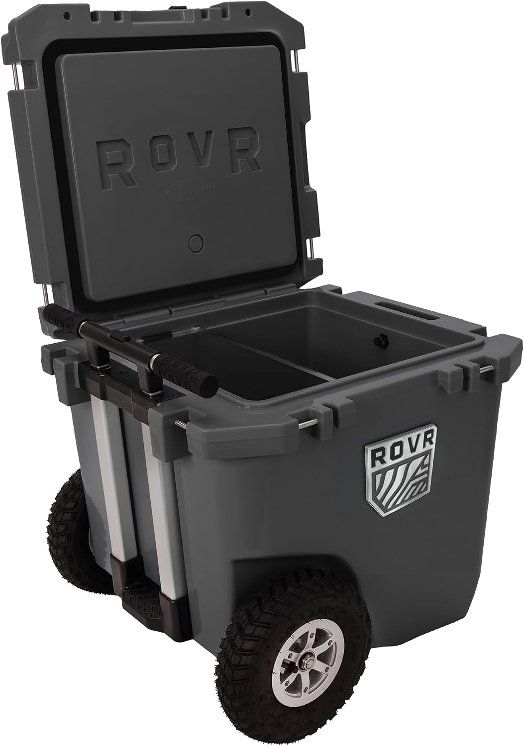 RovR Hard Cooler – Heavy Duty Insulated Cooler Box for Camping, Beach, Travel, Tailgating, Fishing, and Parties – Rugged Portable Cooler for Long Ice Retention