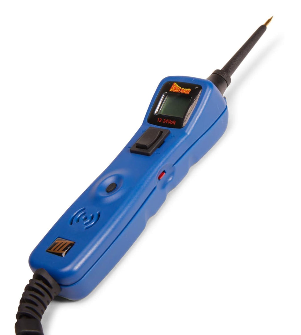 Power Probe III Clamshell - [Car Automotive Diagnostic Test Tool, Digital Volt Meter, AC/DC Current Resistance, Circuit Tester] (Blue)