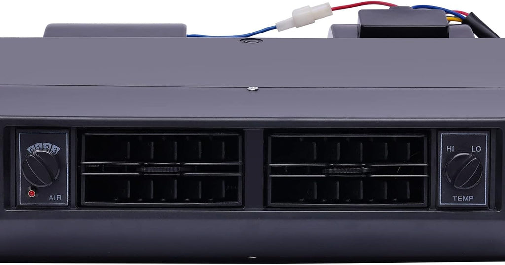 A/C Air Conditioning Evaporator Assembly Unit & Heater Kit, 880FT/min 137BTU 3 Speed AC 12V Under-Dash Evaporator Electrical Thermostat for Car Truck, Heat & Cool BEU-404-100 12V Under Dash AC