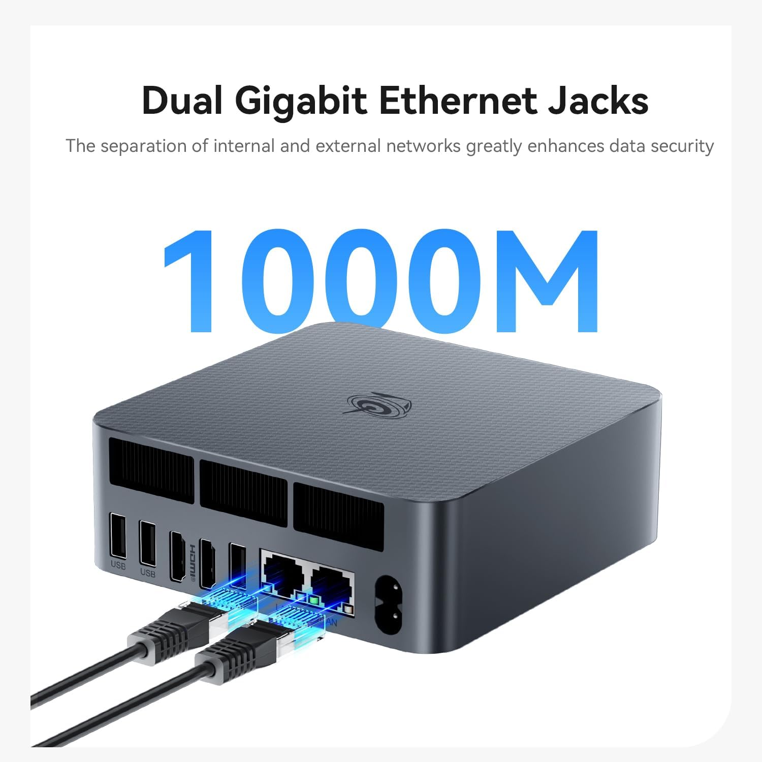 Beelink EQi12 Mini PC W11 Pro, i3-1220P(10C/12T up to 4.4 GHz), 16GB DDR4 500G NVME SSD with UHD Graphics Built in PSU WiFi 6/BT5.2/Dual Display Mini PC Computer
