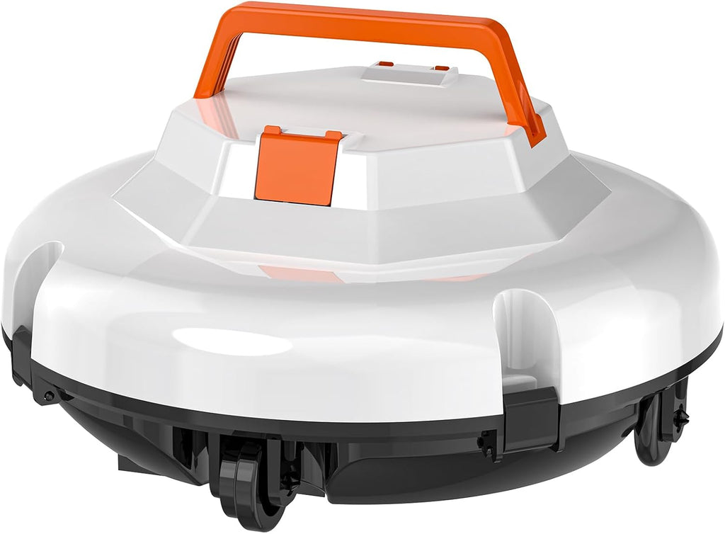2026 Cordless Robotic Pool Cleaner, Pool Vacuum for Above Ground Pool with 120 Mins Runtime, Auto-Parking Robot Pool Cleaner for Inground Flat Pools Up to 1000 sq.ft