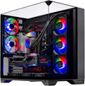 Skytech Gaming O11 Vision Gaming PC, AMD Ryzen 7 7800X3D 4.2GHz, NVIDIA RTX 5060 Ti 16GB, 1TB Gen4 NVMe SSD, 32GB DDR5 RAM 5600, 650W Gold PSU, 360 ARGB AIO, Wi-Fi, Win 11, Desktop