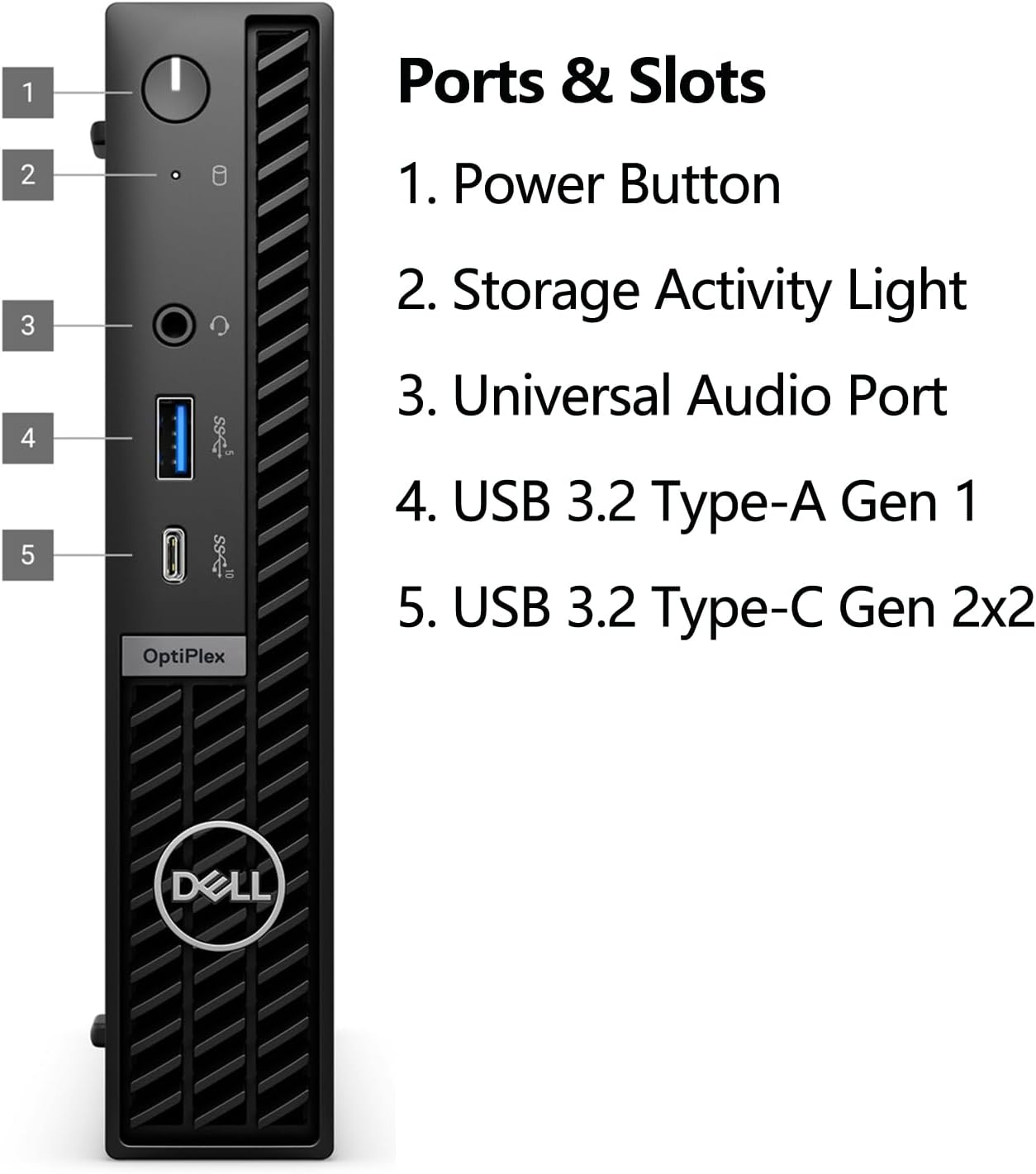 Dell OptiPlex 7020 MFF Mini PC 7000 Micro Form Factor Business Desktop Computer, Intel Hexa-Core i5-12500T (Beat i7-11700T), 64GB DDR5 RAM, 1TB PCIe SSD, WiFi6E, 2 DisplayPort + HDMI, Windows 11 Pro