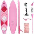 FREESUN Voyage 11' x 32' Inflatable Stand Up Paddle Board, Stable Touring SUP for Long-Distance Cruising & Family,Heat-Fusion iSUP with Camera Mount,Extra Large EVA Pad for Dogs/Kids,Blue
