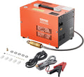 VEVOR PCP Air Compressor, 4500PSI/30Mpa Portable PCP Airgun Compressor with Built-in Converter & Fan Cooling System, DC12V/AC120V Manual-Stop Air Rifle, Paintball and Scuba Tank Compressor Pump