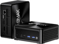 Bmax Mini PC B8A Pro, AMD Ryzen 7 8745HS (8-Core, Up to 4.9GHz) 16GB DDR5 512GB NVMe SSD, Radeon 780M RDNA 3, Triple Display 8K HDMI 2.1/DP 2.1, WiFi 6, Windows 11 Mini Desktop for Gaming & Office