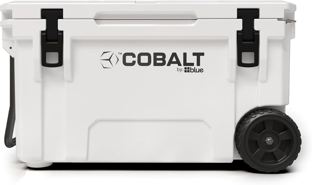 Cobalt 55 Quart Roto Molded Super Ice Cooler | Large Ice Chest - Long Term Ice Retention |