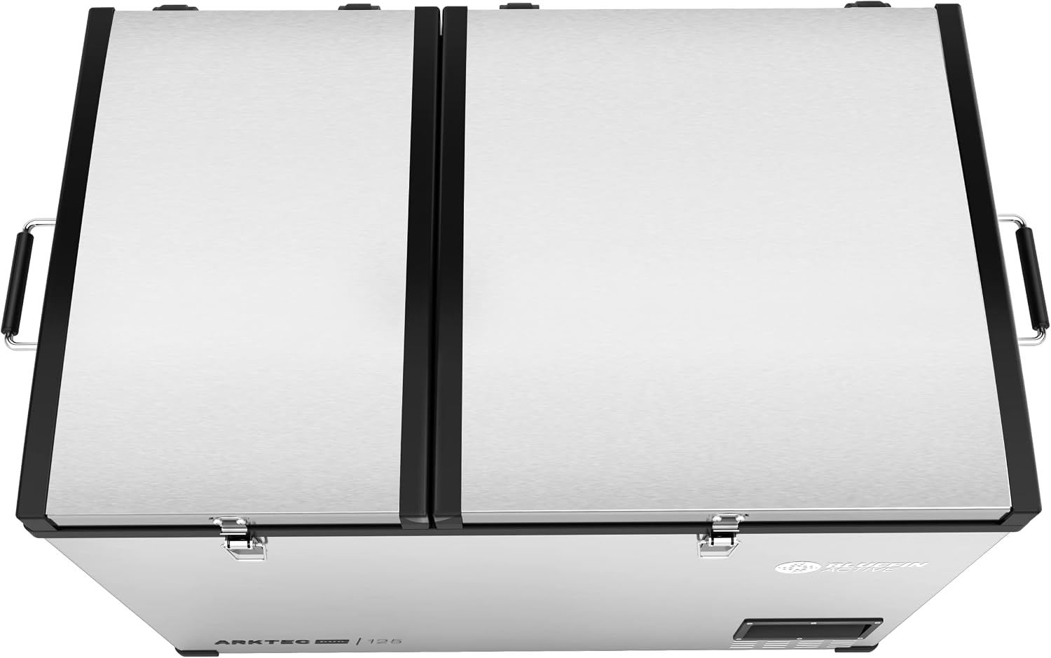 Bluefin Active Arktec Duo 125L | Portable Travel Fridge | Advanced Cooling & Freezing Technology | Energy Efficient Charging | Dual Storage Compartments | Smartphone App Control | LCD | AC & DC