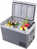 Car Refrigerator, Portable Car Freezer, 36 Liter Capacity, Fast Cooling 12V Car Fridge Freezer, Cool Down To About 20°C, Simple Control Panel and Space-Saving, Easy To Carry, For Dorm, Office