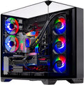 Skytech Gaming O11 Vision Desktop PC, Intel Ultra 9 285K 3.7 GHz(5.7 GHz), NVIDIA RTX 5080 16GB, Z890 Board, 2TB Gen4 NVMe SSD, 64GB DDR5 RAM 6000, 850W Gold ATX 3 PSU, 360mm ARGB AIO, Wi-Fi, Win 11