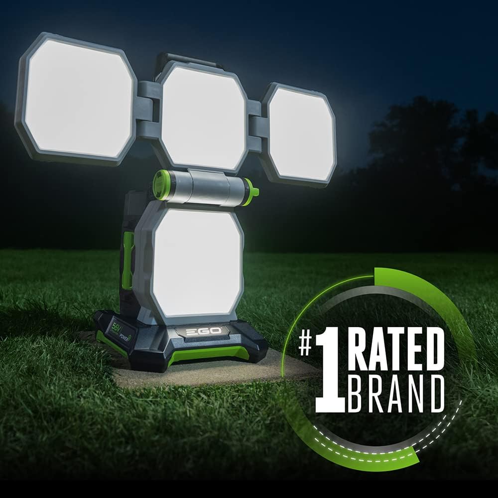 EGO POWER+ Portable Light, Rechargeable, Up to 10,000 Lumens Work Light, Battery and Charger Not Included - LT1000
