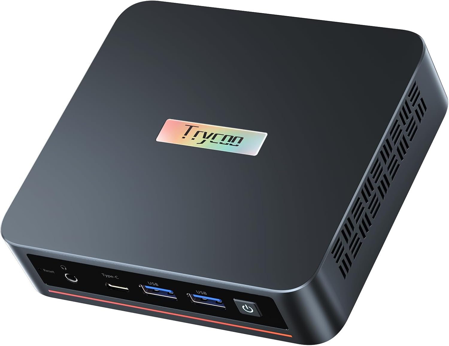 Trycoo WI6 Mini PC Computer Alder Lake N95(Up to 3.4GHz), 8GB DDR4 256GB SSD, Desktop Mini Computer 4K Triple Display, Type-C, Dual HDMI, RJ45 LAN Ethernet, WiFi5, BT4.2 for Office, Home, Business