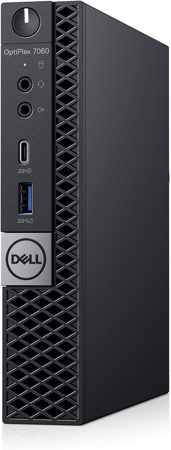 Dell OptiPlex 7060 Micro PC | Intel Core i5-8500 | 32GB RAM | 1TB SSD | Windows 11 Pro | Wi-Fi+ BT | Micro Form Factor Desktop Computer (Renewed)