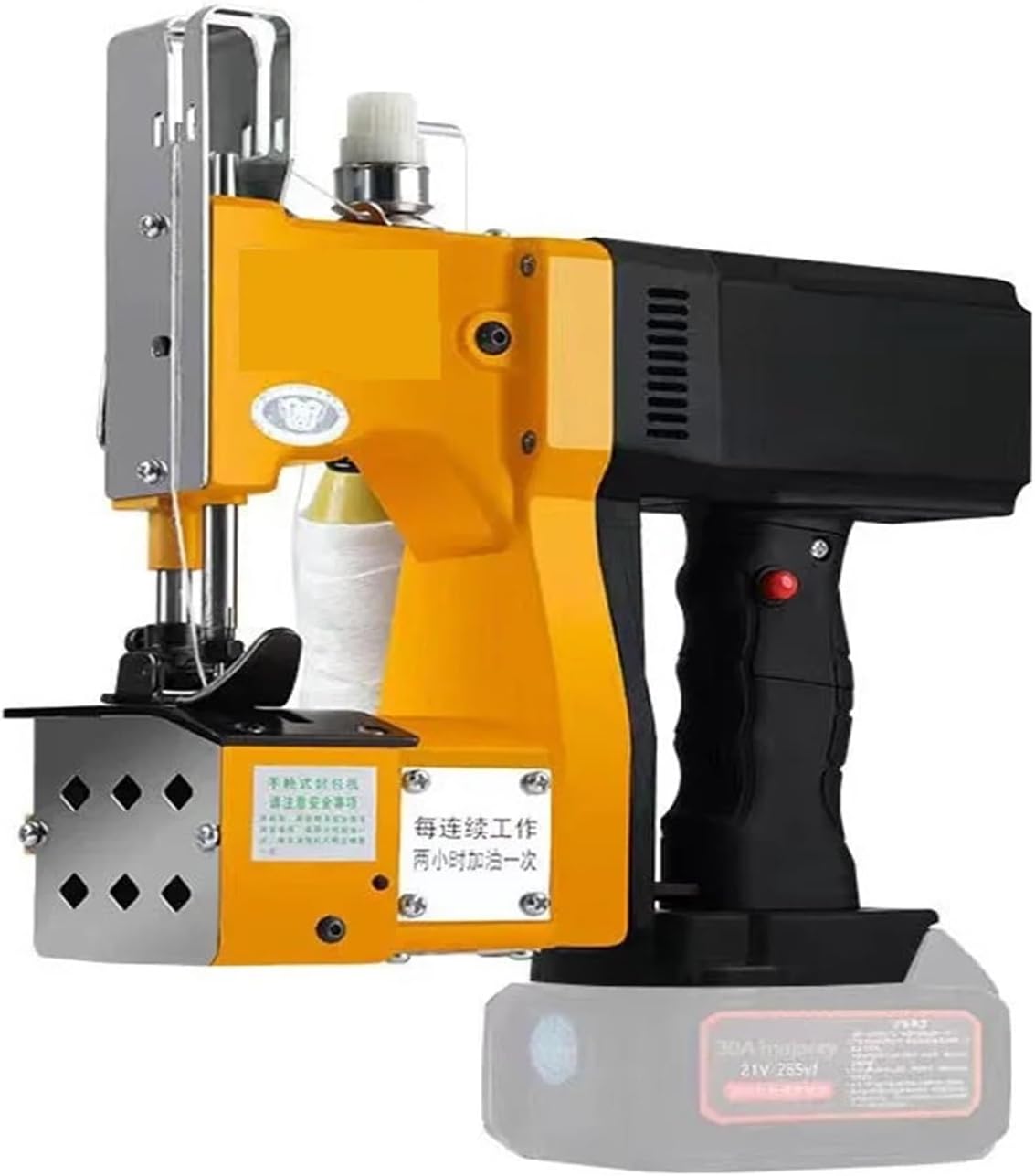 3.0Ah Electric Woven Bag Sealing Machine Textile Industry Handheld Sewing Versatile Applications