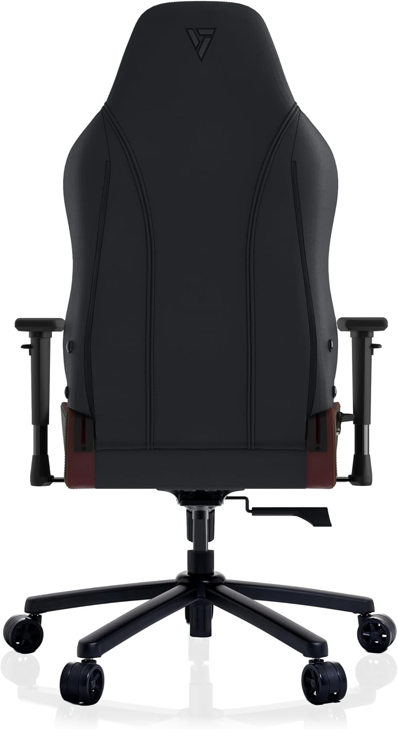 VERTAGEAR SL3800 Ergonomic Gaming Chair Featuring ContourMax Lumbar & VertaAir Seat Systems - Burgundy Red
