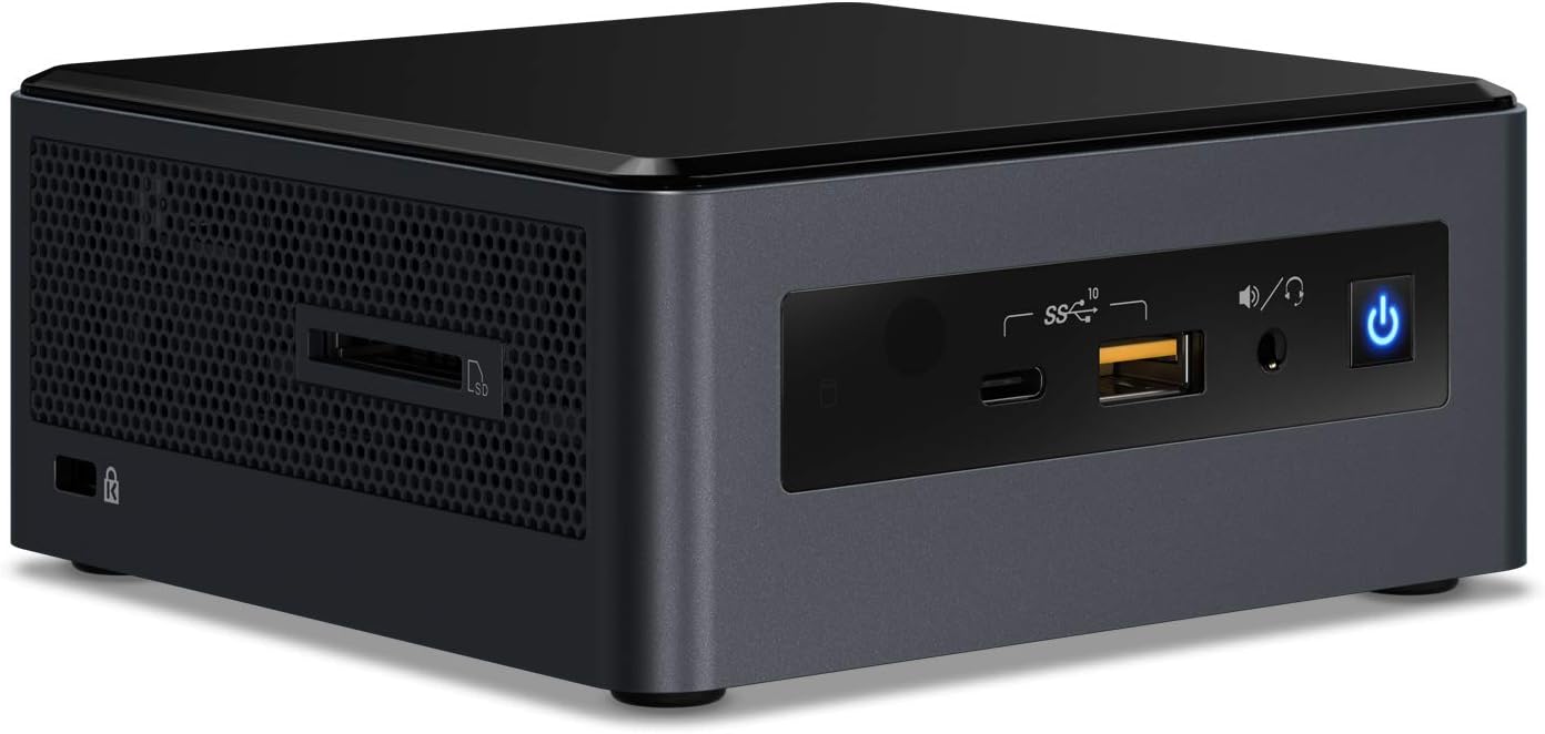 Intel NUC 8 Mainstream-G Mini PC with SSD & Windows 10 - Core i5