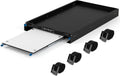 SAMOUT Fridge Slide with Chopping Board, Inner 39.2 x 22.4in, Vehicle Refrigerator Slider with 4 Buckle Straps, Max 287 LBS, 3rd Gen