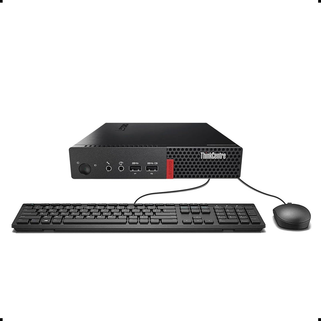 Lenovo ThinkCentre M710q Tiny (Core i5-6500T 2.5GHz, 32GB DDR4, 512GB SSD, WiFi,Windows 10 Pro 64) (Renewed)