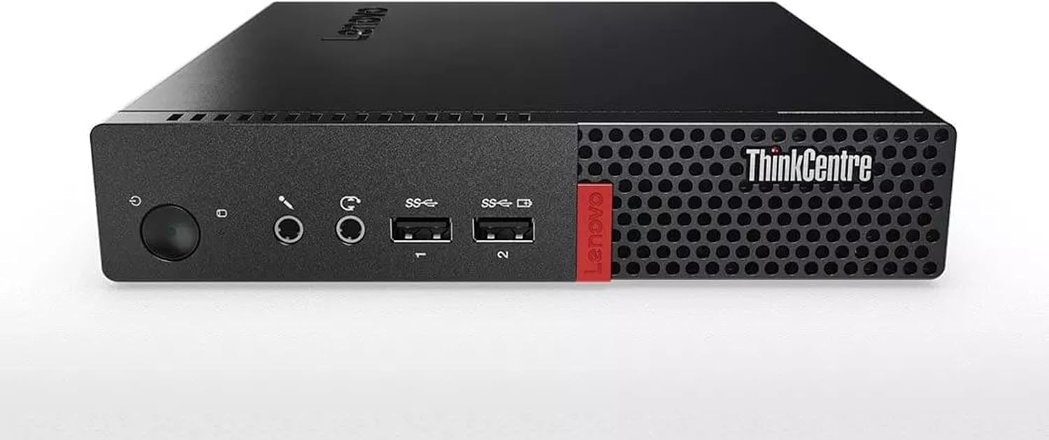 Lenovo ThinkCentre M910q Tiny Desktop Computer Windows 11 Pro - Intel Core i5-6500T 2.5GHz, 8GB RAM, 256GB SSD, USB 3.0, DisplayPort, WiFi, BT Mini PC Win 11 (Renewed)