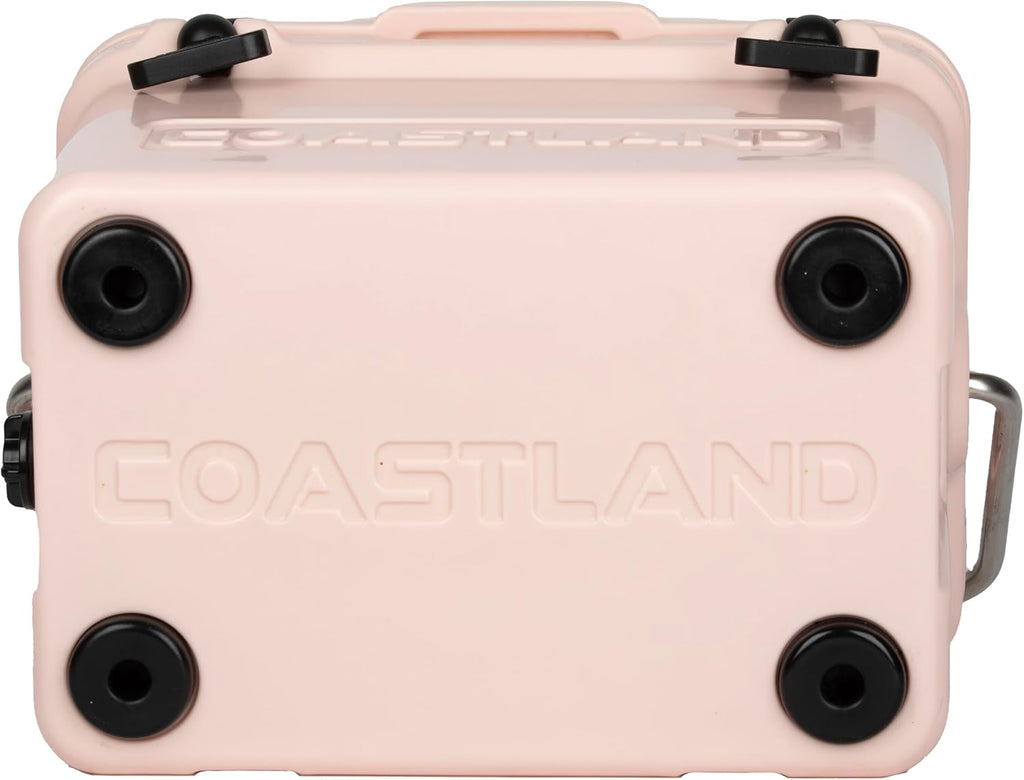 Coastland Bay Series Cooler Premium Everyday Use Insulated Rotomolded Cooler, Small Ice Chest for Tight Spaces, Soccer Games, & Tailgates