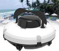 Smart Cleaning Robot for Pools – Weather-Resistant Wireless Op-eration | Spiral Water Flow Path | 30% Larger Intake Port | 100% Cordless Fr-eedom | Fr-ee Accessories