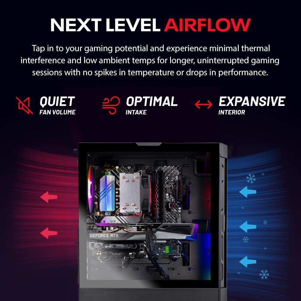 Skytech Gaming Blaze4 Mini Gaming PC, AMD Ryzen 7 5700 3.7GHz, NVIDIA RTX 5060, 1TB NVMe SSD, 16GB DDR4 RAM 3200, 650W Gold PSU, WI-FI 5, Windows 11, Desktop