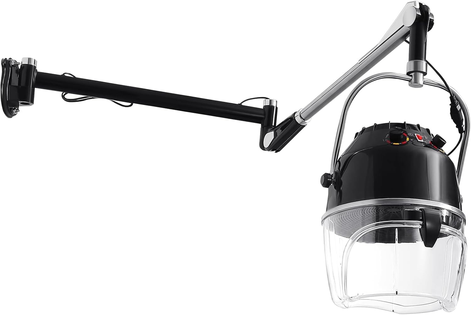 Wall Mounted Hair Dryer with Swivel Arm, Multifunctional Hair Processor Machine for Hair Care, Hair Dyeing, Oil Baking, Cold perm Heating, Drying and Styling