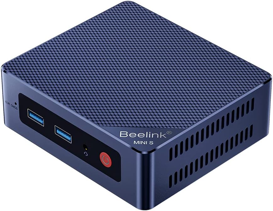 Beelink MINI S13 Pro Mini PC Intel N150(up to 3.6GHz 4C/4T), Mini Computers 12GB LPDDR5 500GB SSD, Dual HDMI 4K Displays, upport WIFI6/BT5.2/2.5Gbps/AV1 deconding/WIFI6/BT5.2/Office/Win11 Home